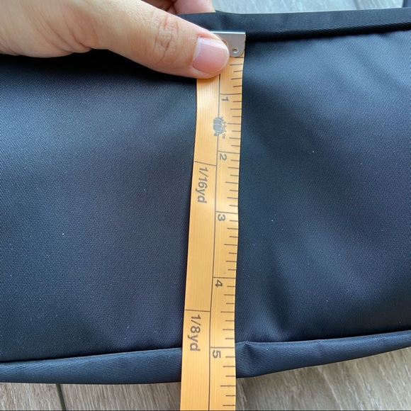 Agnes B Nylon Handbag Tote - Picture 15 of 15